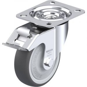 Blickle - Roulette Diam&egrave;tre 100 Mm En Polyur&eacute;thane Avec Frein - Neuf