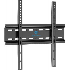 CHECARZHN--NO1-Support Mural Tv Pour La Plupart Des Télév urs Plats & Incurvés Lcd, Oled De 26-55 Pouces - Support Tv Avec Vesa De 400X400Mm Capacité De 50 Kg - Neuf
