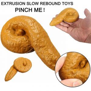 Faux caca flotte sur l'eau Farce Cadeau Compulsion Simulation Caca D&eacute;compression Jouets - Neuf