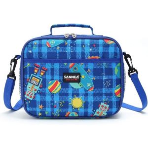 Sac à Lunch Pour Enfants BoîTes à Lunch IsoléEs GlacièRe Bento Sacs Lunch Tote Pour Filles GarçOns Studen Femmes Organisateur De DéJeuner Pour Le Bureau De L`éCole Pique-ActivitéS De Plein Air - Neuf