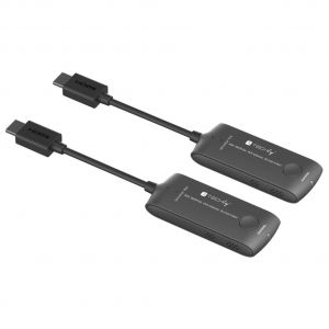 Techly IDATA HDMI-WL488 extension audio/video &Eacute;metteur et r&eacute;cepteur AV Noir - Neuf