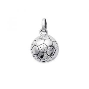Pendentif - Bijouxia - Ballon De Foot - Argent Massif 925 - Mixte - 10 Mm - Neuf