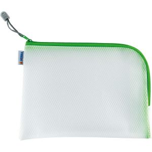 Trousse de toilette A5 &iquest;&iquest; fermeture &iquest;&iquest;clair (26 x 20 cm) petite pochette transparente &iquest;&iquest; fermeture zip pour produits cosm&iquest;&iquest;tiques, liquides, maquillage, brosse &iquest;&iquest; dents, sac cosm&iquest;&iquest;tique, vert - Neuf