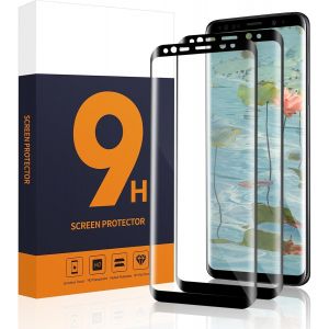 Kal-Lot De 2 Films De Protection D'écran En Verre Blindé Pour Samsung Galaxy S8+/S8 Plus, Anti-Rayures, Anti-Bulles, Anti-Poussière, Ultra Transparent, Pour Samsung Galaxy S8 Plus - Neuf