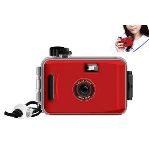 Appareil photo argentique 35 mm pour enfants, r&eacute;sistant &agrave; l'eau, avec autofocus et pellicule. - Neuf