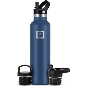 Cantine D'hydratation Pour Camping Et Randonnée ¿ 7,9 L/950 Ml Avec 3 Couvercles ¿ Bouteille D'eau Isotherme Avec Paille ¿ Double Paroi En Acier Inoxydable ¿ Anti-Fuite, Sans Bpa ¿ Gourde Pour Voyage - Neuf