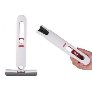 Mini balai &agrave; franges auto-essoreur pour le nettoyage de la maison et des vitres - Neuf