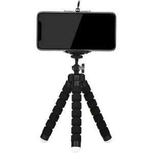 KALANKA-Mini Tr&eacute;pied pour t&eacute;l&eacute;phone Portable,Support de Portable pour Appareil Photo de Voyage, Support de tr&eacute;pied Octopus Flexible, et Pince pour Smartphone - Neuf