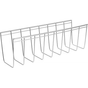 Égouttoir Range Couteaux Repose Couteau Organizer Cuisine Range Assiette Rangement De Cuisine Support De Plat Porte-Assiettes En Acier Inoxydable Porte-Assiette De Cuisine Silver - Neuf