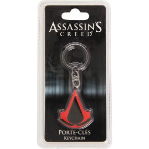 Kal-- Assassin's Creed - Porte-Cl&eacute;s ""Crest"", Noir, Rouge. - Neuf