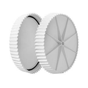 Lot de 2 bouchons de vidange d'&eacute;cumeur hors sol pour SFX1000 SFX1500 pompe d'&eacute;cumeur &agrave; la pompe de filtre &agrave; sable-&eacute;cumeur P - Neuf