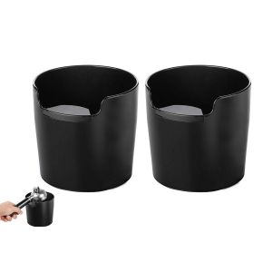 Lot De 2 Bo&icirc;tes &Agrave; Marc De Caf&eacute; Avec Base Antid&eacute;rapante Pour L'&eacute;limination Du Marc Et Le Pressage De La Poudre. - Neuf