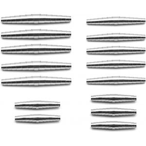 Ressort Secateur,15 Pièces Remplacement du Ressort de Sécateur,3 Größen,6/7/8 cm Pièces Ressort,Ressorts Remplacement,Jardin Cisailles Ressorts,pour Plupart Ciseaux Spirale - Neuf