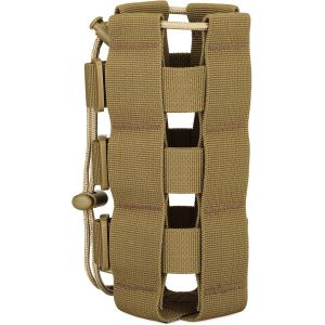 Pochette Pour Bouteille D'eau, Porte-Bouteille Tactique Militaire Molle Réglable Pour Camping, Randonnée, Escalade, Cyclisme - Neuf