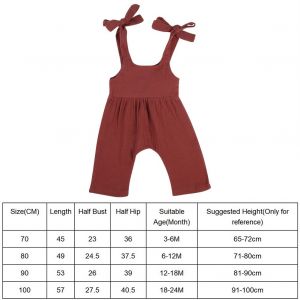 Combinaison D'ete Pour Bebe Garcon Et Fille, Barboteuse A Bretelles Sans Manches, Pantalon A Bretelles, Kaki Clair/Cafe - Neuf