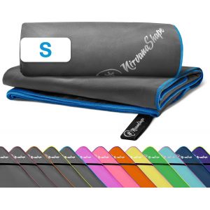 Kal-Serviette Microfibre 60 X 40 Cm, Serviette De Voyage Légère Et Compacte - Serviette Microfibre Pour Le Voyage, Les Vacances, Le Fitness - Sans Pochette Ni Sac D'emballage - Neuf