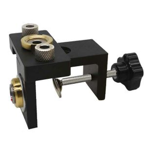 Guide de perçage du bois réglable localisateur outils de poinçonnage Gabarits de goujon pour roue excentrique W - Neuf