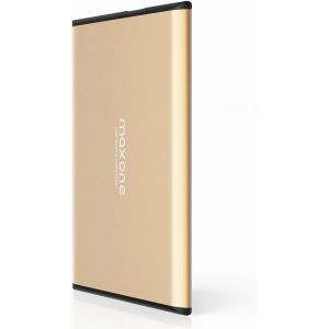 Disque Dur Externe Portable 250Go-2.5"" USB 3.0 Ultra Fin Tout-Aluminium Stockage HDD pour PC,Mac,TV,Ordinateur de Bureau,Wii U,Windows(Gold) - Neuf