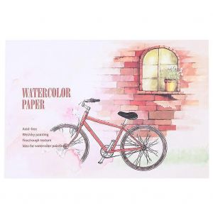 Tampon De Papier Aquarelle Carnet De Croquis Outils De Peinture De Papier Crayon De Couleur Soluble Dans L'eau - Neuf