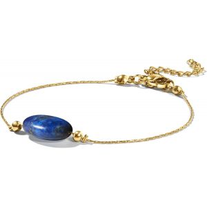 Eryi-Bracelet De Pierres Précieuses Dames | 18k Or Véritable | Fait À La Main | Avec Emballage Cadeau | Encourageant | Cadeau De Motivation - Neuf
