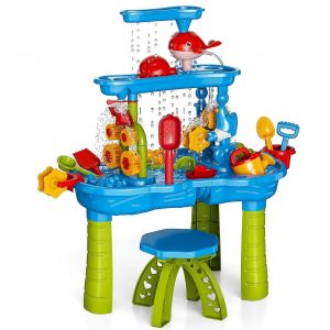 Les Enfants Le Sable, L'Eau De Table Pour Les Tout-Petits, De 3 De La Couche De Sable Et De L'Eau De Table De Jeu, De Plein Air, Plage De Jeu Pour Enfants 3-7 Les Gar&ccedil;ons Et Les Filles - Neuf