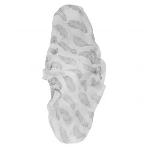 Hjlian Housse De Protection Anti-Poussiere Pour Climatiseur, 1 Piece, Elastique, Imprimee, Decoration De Salle De Bain, Plumes - Neuf