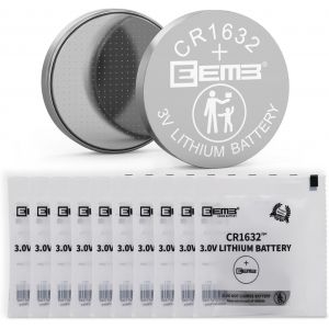 CHECARZHN--NO1-Lot De 10 Piles Bouton Cr1632 3 V Au Lithium Cr 1632 Li-Mno¿ Ecr1632, Dl1632 Pour Montre/Porte-Clés/Lunettes De Lecture Led/Calculatrice/Lampe De Poche Led/Jouets - Neuf