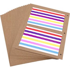 Scrapbook Album Photo en Cuir Livre d'or de Mariage Mémoire Bricolage avec 60 Pages Noires Cadeau pour Saint-Valentin Anniversaire Noël Voyage Mariage pour Épouse Mère Fille Petite Amie - Neuf