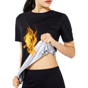 Maillot Sauna Minceur D&eacute;bardeur Minceur Transpiration Anti-Cellulite Sport Combinaison Pour Transpiration Gym Fitness Course Yoga Femme.[K754] - Neuf