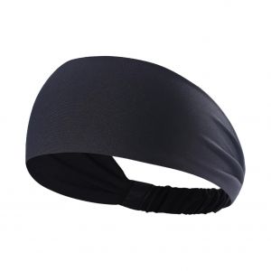 Bandeau De Sport, Bandeau De Yoga Pour Femmes, Bandeau De Sport Pour Hommes, Bandeau De Fitness Pour La Course À Pied, Les Voyages Et Le Fitness (Noir) - Neuf