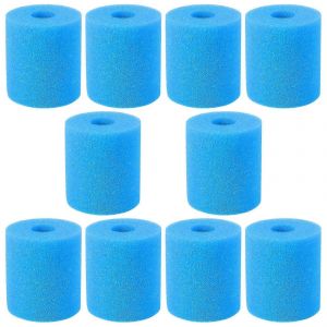 10PCS Remplacement de l'&eacute;ponge filtrante pour le chariot d'&eacute;ponge en mousse de filtre de piscine lavable et r&eacute;utilisable de type H - Neuf