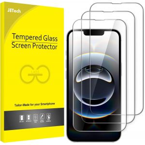 CAUC-Protection D'&eacute;cran &agrave; Couverture Compl&egrave;te pour iPhone 16e 6,1 Pouces 2025, Film en Verre Tremp&eacute; 9H, Compatible Coque, HD Transparente, Lot de 3 - Neuf