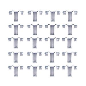 Lot de 20 boucles de drainage pour panneaux photovolta&iuml;ques,plaque de surface,clip de drainage d'eau pour panneaux solaires - Neuf