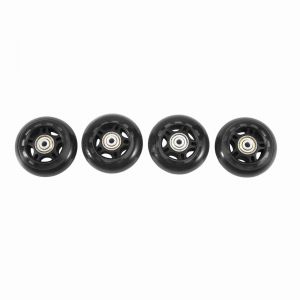 Pack De 4 Roues De Patin À Roues Alignées Roue De Remplacement Intérieure/Extérieure Avec Roulements 70mm - Neuf