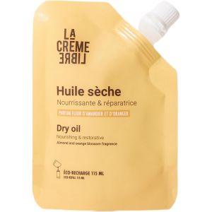 Cmwx-- Huile De Soin Bio Rechargeable - Vegan Et Yuka 100/100 - Nourrissante Et Non Collante - Am&eacute;liore L'&eacute;lasticit&eacute; De La Peau - Pr&eacute;vient Et R&eacute;duit Les Vergetures - Rechargeable 115ml - Neuf