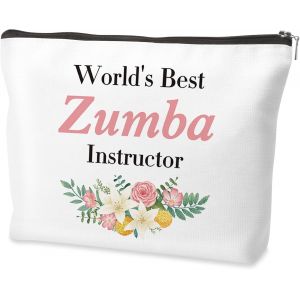 Trousse De Maquillage Pour Instructeur De Zumba, Sac De Maquillage Zumba, Cadeau De Professeur De Zumba, Cadeau D'Appr&eacute;ciation Pour Enseignant De Zumba, Cadeau Pour Instructeur De Zumba, Cadeau De - Neuf