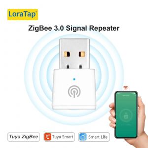 LoraTap ZigBee 3.0 sans fil 14 EU bouton posoir à distance Tuya scène automatisation commutateur de contrôle vie intelligente App Hub besoin-Extenseur de zigbee - Neuf