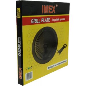 KAL-Grille De Cuisson 3 Pièces Pour Réchaud À Gaz Portable Ø 32 Cm Plaque De Cuisson Pour Réchaud À Gaz ¿ Surface De Cuisson Antiadhésive Pour Camping - Neuf