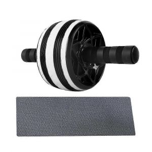 Nutrilite Abdomen Rond Abs Roue Machine De Renforcement Musculaire Abdominale Jaune - Neuf