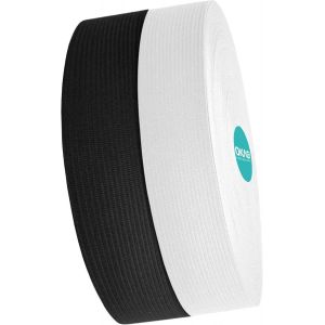 Tianyi-Bande Élastique De 10 M - Couture - Certifié Öko-Tex - Léger - 30 Mm De Large - Idéal Pour La Couture, Les Vêtements Et Le Bricolage - 5 M De Noir Et 5 M De Blanc - Neuf