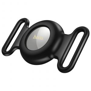 Localisateur de Collier pour Chien et Chat Compatible Apple Find My Hoko Noir - Neuf