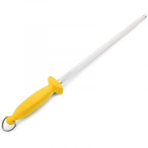 Aiguiseur De Couteaux Chaira Arcos 278515 Avec Lame En Acier Au Carbone De 30 Cm Et Polypropyl&egrave;ne Jaune Mango Avec Couvercle De Lame De 13 Mm 13 Mm. - Neuf