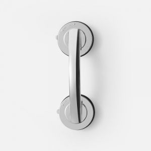 (argent)194x65mm,Grande porte en verre et poignées de fenêtre, salle de bains portes coulissantes, armoires, penderies, les ventouses, les non-marquage des poignées, non poreux abs - Neuf