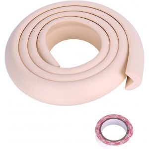 Bande De Pare-Chocs,2 M Bricolage &Eacute;paissir La Protection Des Bords De Table B&eacute;b&eacute; Enfants S&eacute;curit&eacute; Bureau Chemin&eacute;e Comptoir Coins Pr&eacute;-Coll&eacute;s &Eacute;largir La Bande Coussin Pour La D&eacute;coration (Blanche) - Neuf