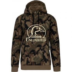 Sweat Capuche Camo Woodland 80% Coton 280g Poche Ventrale - Neuf