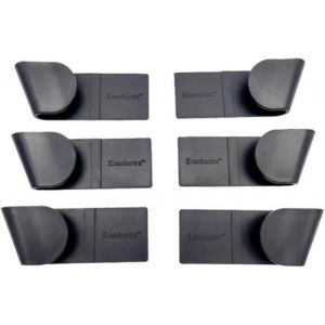 3 Paires De Porte-Couvercle De Casserole,Support D'organisateur De Couvercle De Casserole Mural Abs Pour Couvercles De Casserole (Shikai) - Neuf