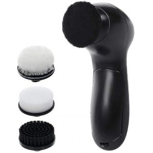 Cireuse &Agrave; Chaussures &Eacute;lectrique Portable, Brosse &Agrave; Chaussures Sans Fil, 4 T&ecirc;tes De Rechange, Hww - Neuf