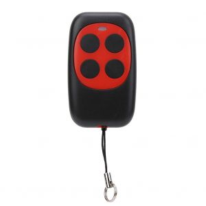 HJLIAN Duplicateur de telecommande sans fil securise pour portail de voiture, porte de garage, 433 MHz (HFY603DK) (rouge) - Neuf