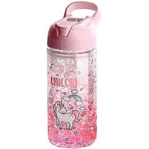 Nouveau Produit,Bouteilles D'eau Licorne Pour Les Filles,Bouteilles D'eau Mignonnes Pour L'école,Bouteille D'eau Pour Filles Rose - Neuf