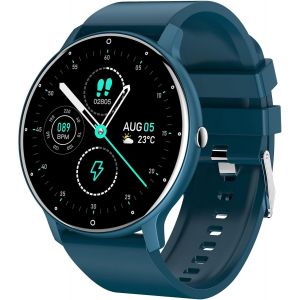 Findtime Montre Connect&eacute; De Femmes 1.28'' Hommes Smartwatch Bluetooth 5.0 Tracker D'activit&eacute; Avec Fr&eacute;quence Cardiaque Podom&egrave;tre Etanche Ip68 Pour Ios Android - Neuf